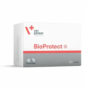 VETEXPERT Bioprotect пищевая добавка для пищеварения собак и кошек, 60 таблеток