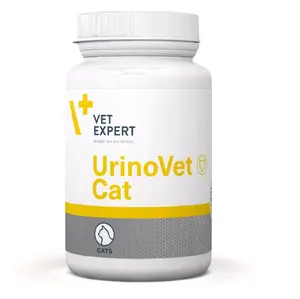 VetExpert UrinoVet Cat капсулы для поддержки мочевыводящих путей у кошек, 45 шт.