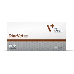 VetExpert Diarvet Tablets for Dogs and Cats, 6 pieces