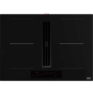 FABER GALILEO PURE BLACK A830 Induction Hob with Integrated Extraction System