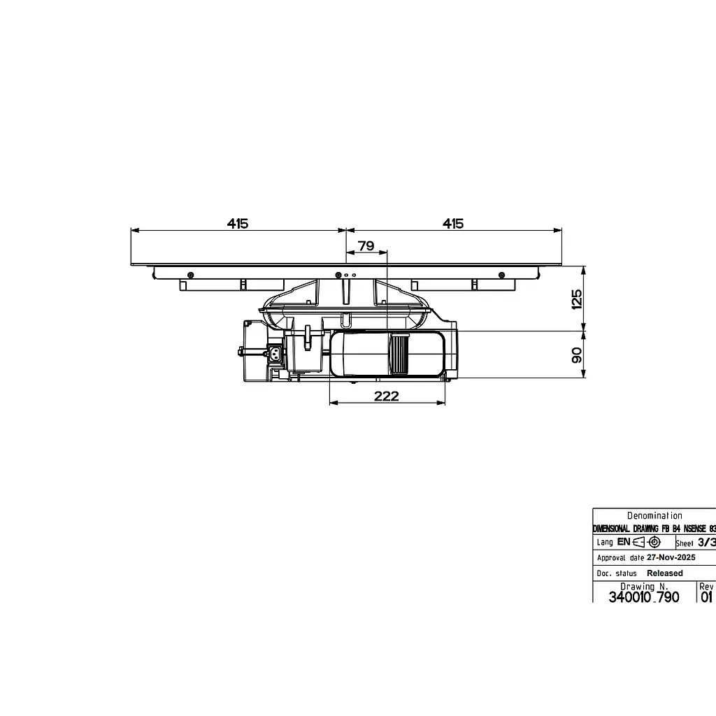 Варочная панель с вытяжкой FABER GALILEO DOUBLE BLACK A830 Photo 4