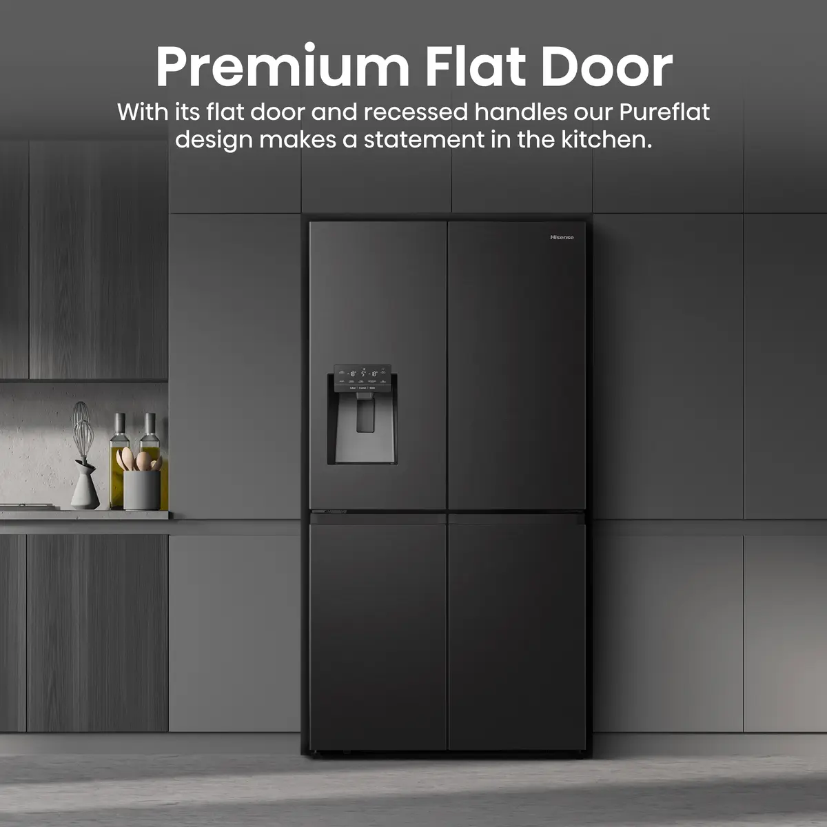 HISENSE RQ760N4SBFE Fridge - Black Photo 13