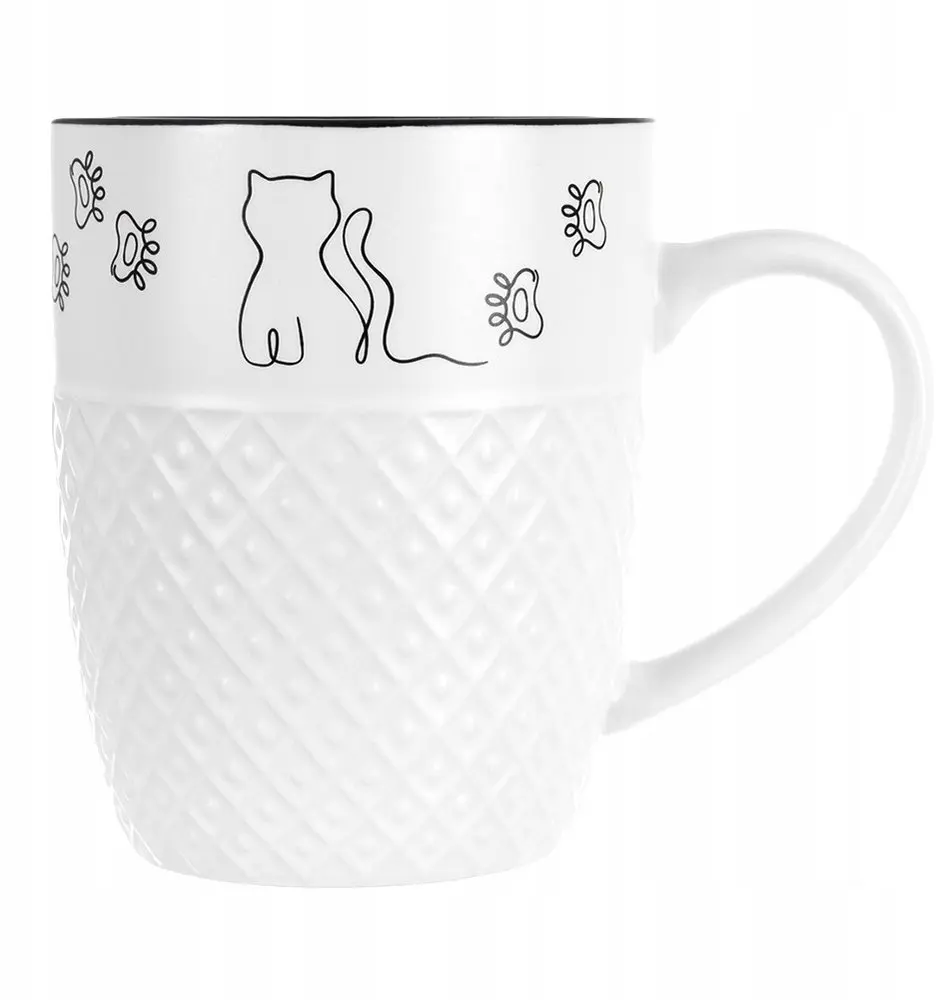Karolina porcelāna krūze 380 ml ar