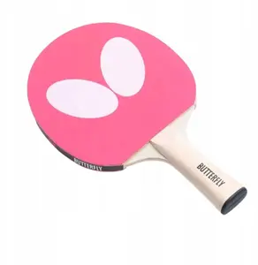 Galda tenisa rakete Butterfly Logo Pink