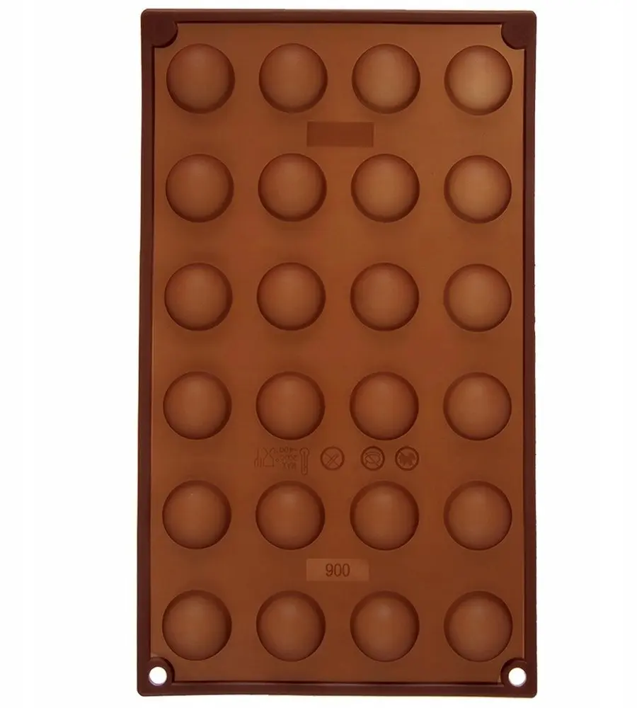 Brunbeste silikona veidne šokolādei un pralinē