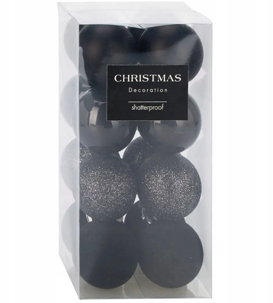 PartyDeco Ziemassvētku eglītes bumbas, 5 cm