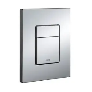 GROHE Skate Cosmopolitan Flush Plate, Chrome