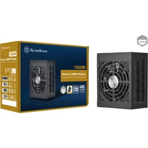 Блок питания Silverstone Extreme 1000Rz Platinum, 1000 Вт, 80 Plus Platinum, модульный, 2x 12VHPWR, 8x PCIe