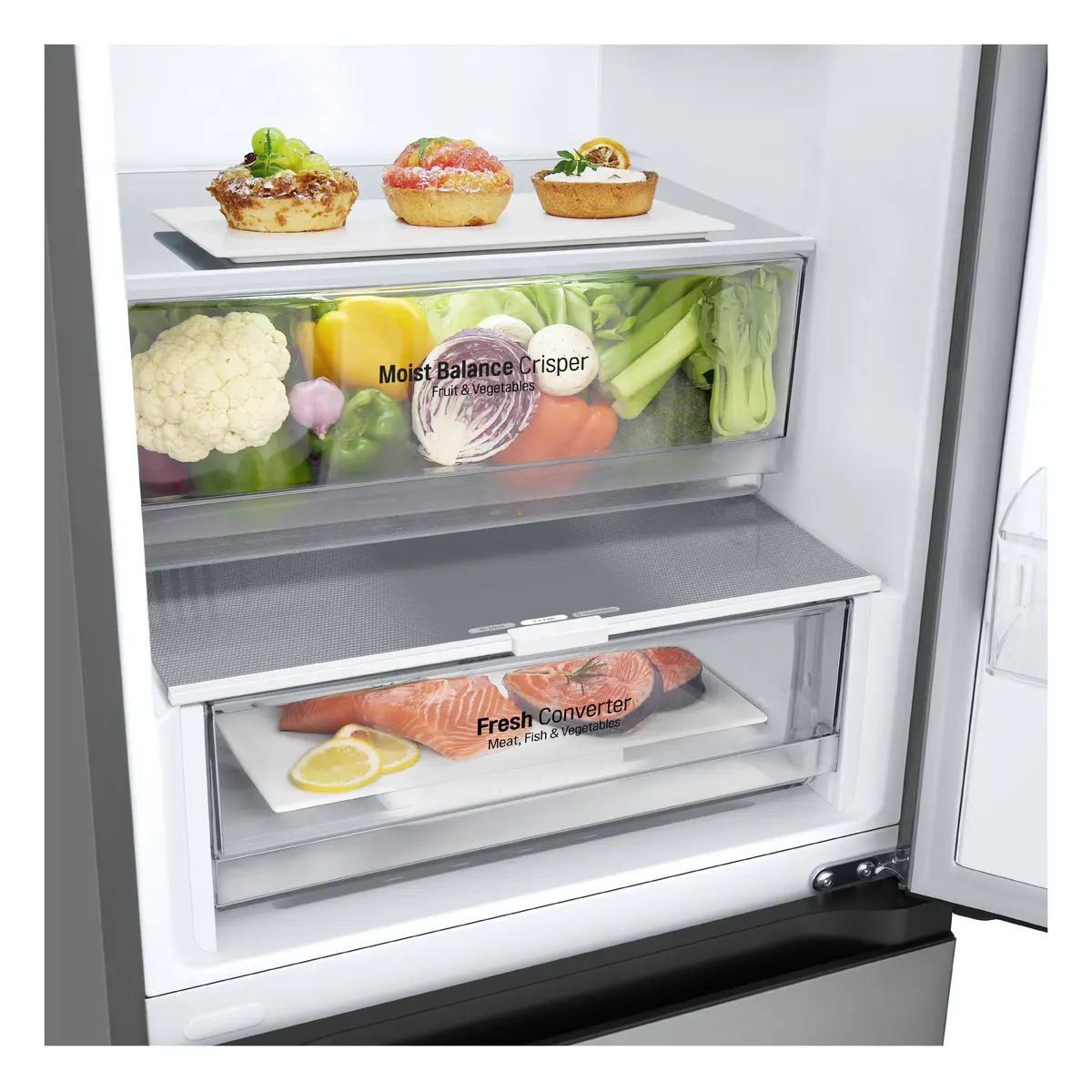 Холодильник с морозильной камерой LG GBV3100APY Photo 4