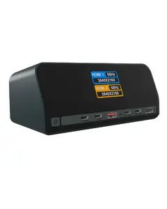 ICY BOX IB-DK2300-CH 11-in-1 Docking Station with Dual Video Output and LCD Display