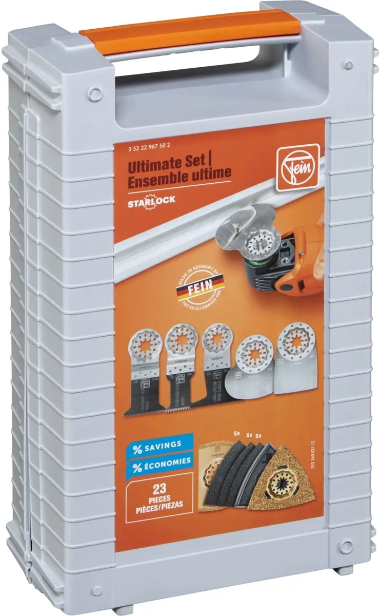 Fein Ultimate Set elektroinstrumentu piederumu komplekts