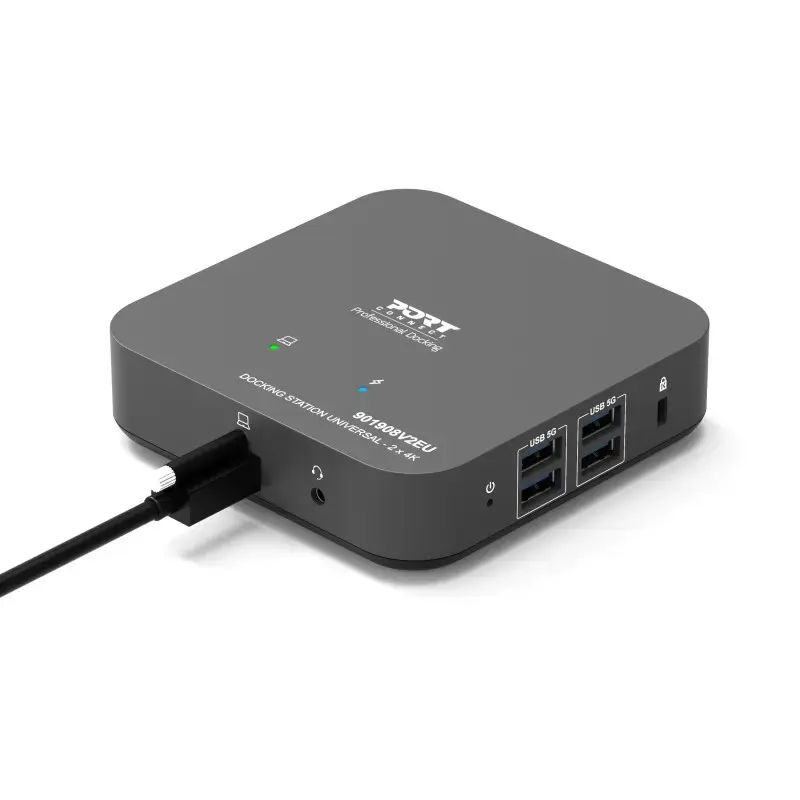 Port Designs PORT Connect USB-C Docking Station | 2x 4K | 85W Photo 9