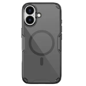 Чехол Nillkin Nature TPU PRO Magnetic для Apple iPhone 17, прозрачный черный