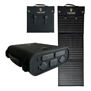 Viking VIDAR IV ārējais akumulators un L60 PD saules panelis komplekts