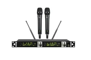 AVTEK WM 2H SET bezvadu mikrofonu sistēma ar diviem rokas mikrofoniem