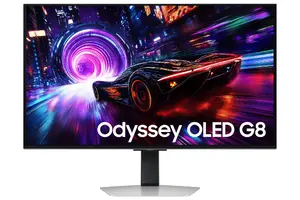 Монитор Samsung Odyssey G8 OLED 32 дюйма 4K Ultra HD 3840 x 2160 0.03мс серебристый