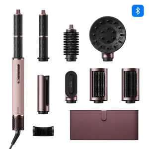 Набор для укладки волос Dreame Airstyle Pro HI 8-в-1 розовый с технологией Airflow, функциями завивки и выпрямления