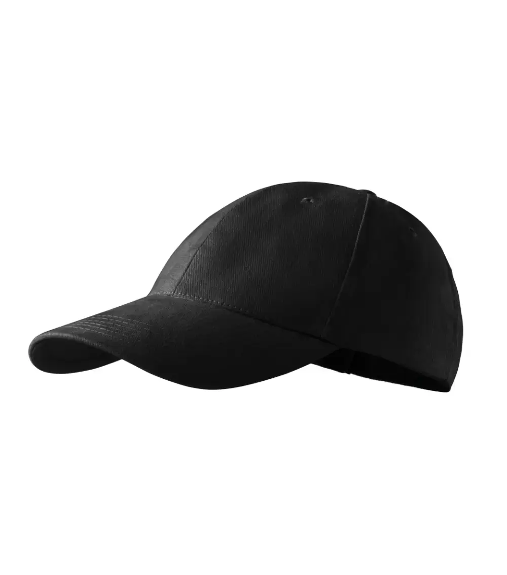 Кепка унисекс MALFINI 6P 305 - черная Photo 2