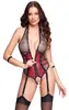 Боди Cottelli Collection Body Bondage L с открытым шагом Photo 2