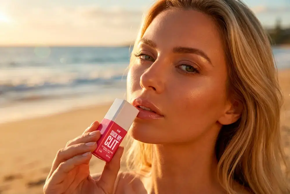 Гель для клитора Intt Suck My Clit Wild Strawberry 15 мл Photo 4