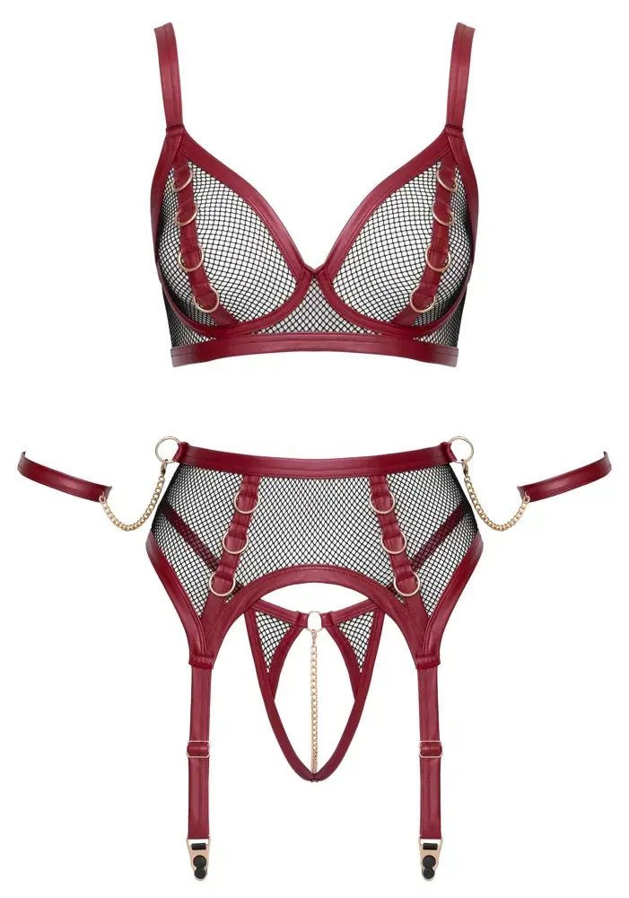 Комплект белья Cottelli Collection Bondage XL Photo 8