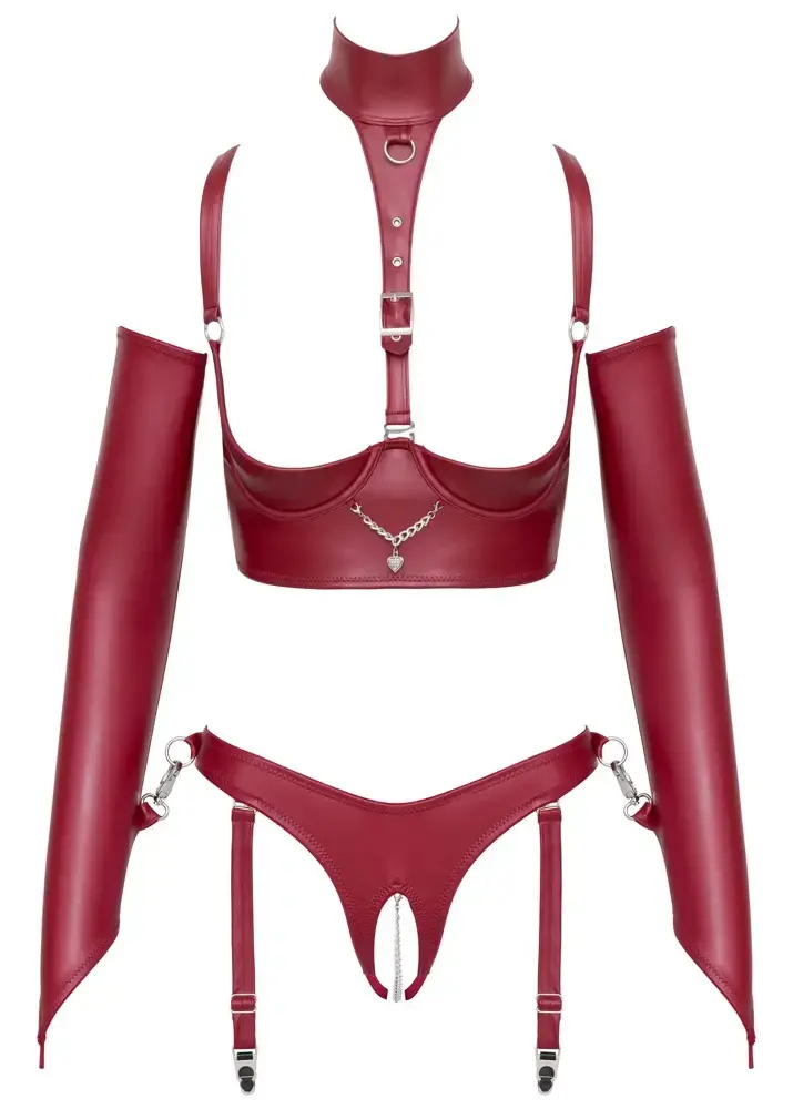Комплект Cottelli Collection Shelf Bra Bondage XL Photo 10