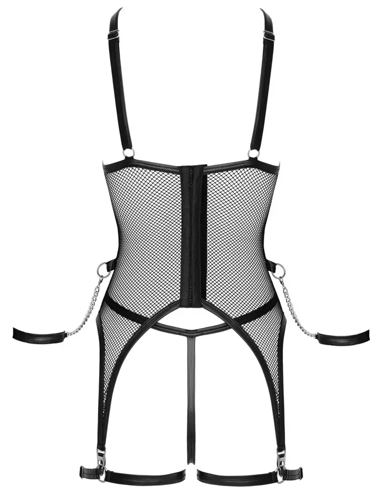Комплект белья Cottelli Collection Basque Bondage S Photo 8