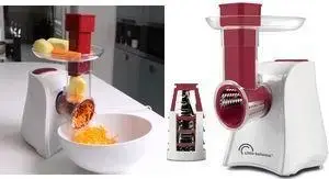 Электрическая овощерезка Little balance Easy Veggie 4-в-1 с 5 насадками из нержавеющей стали