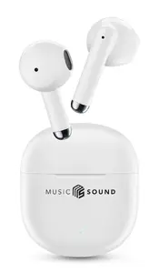 Cellularline Music Sound Breeze True Wireless Stereo in-ear Bluetooth austiņas, baltas