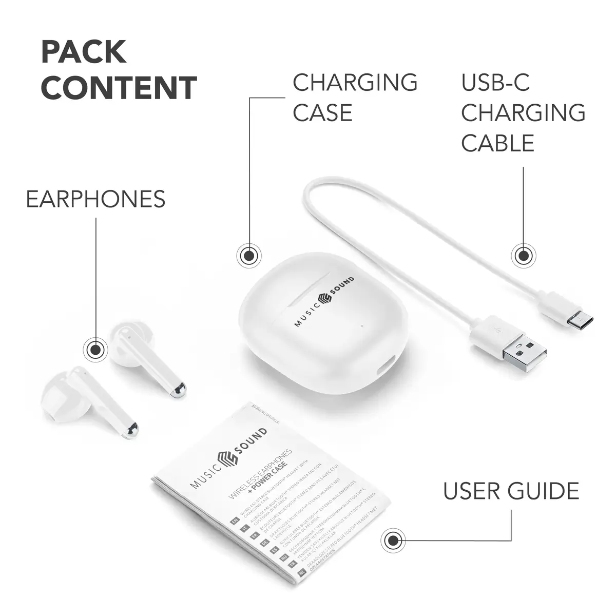 Cellularline Music Sound Breeze TWS Bluetooth austiņas Photo 8