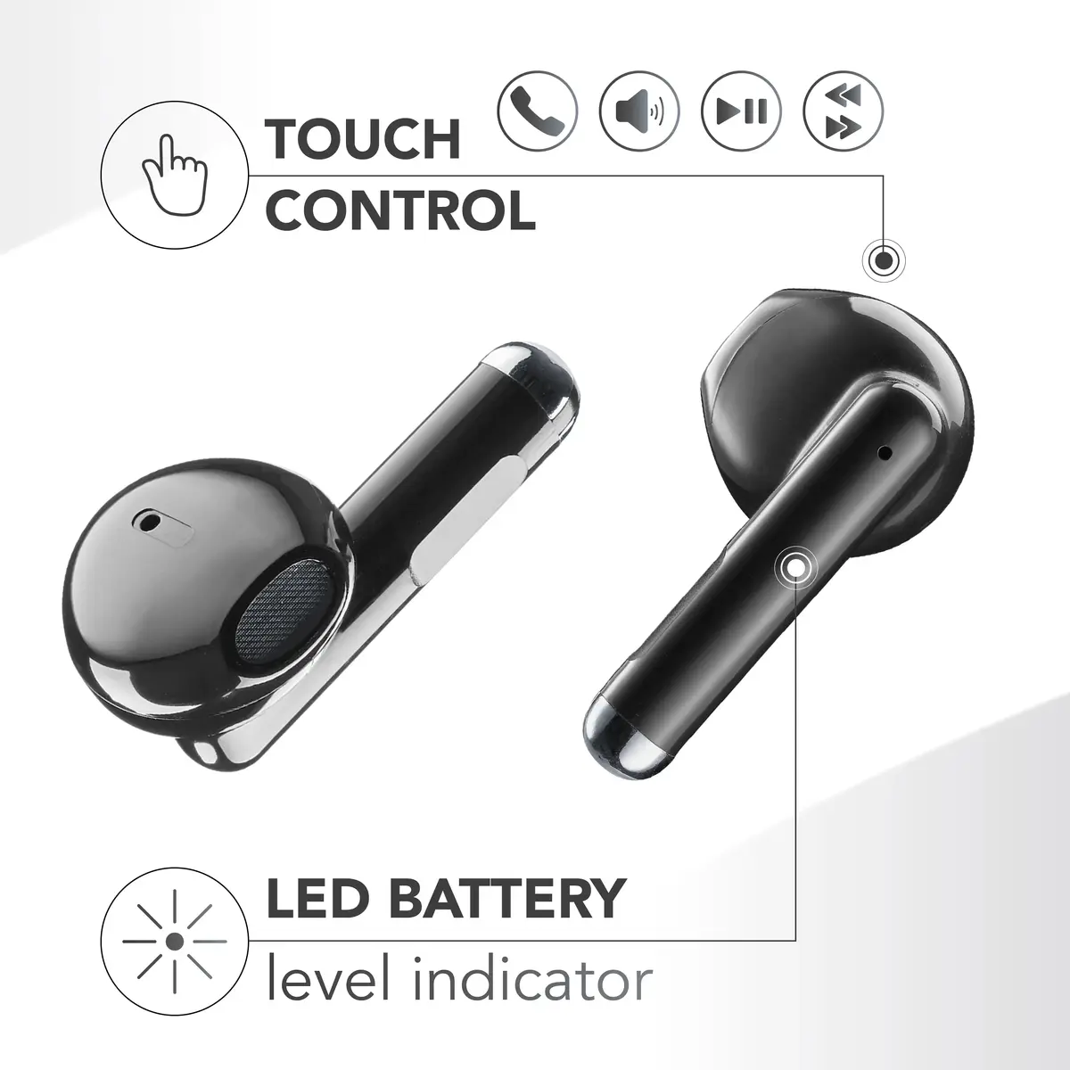 Cellularline Music Sound Breeze TWS Bluetooth austiņas Photo 5