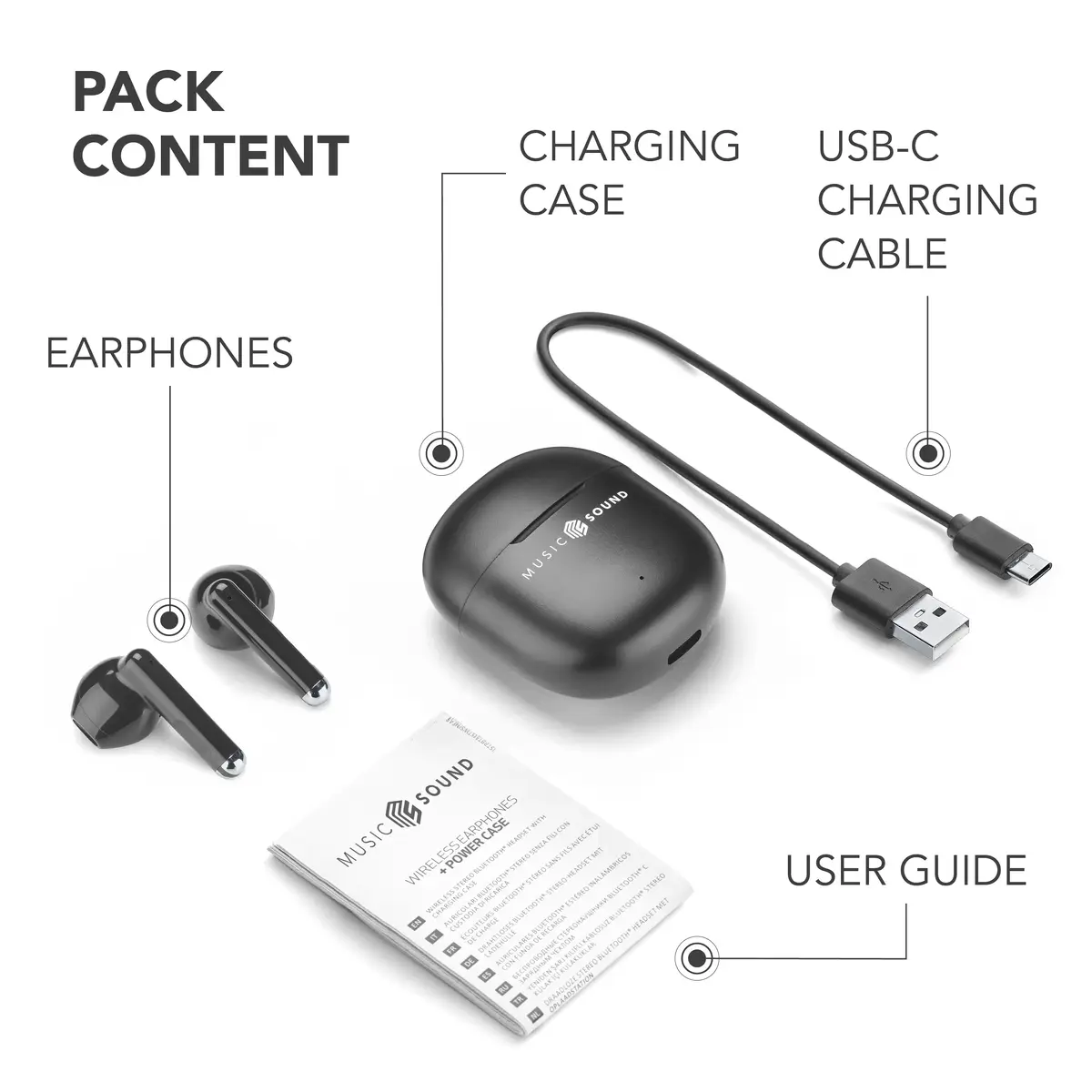 Cellularline Music Sound Breeze TWS Bluetooth austiņas Photo 8