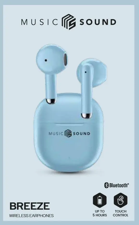 Cellularline Music Sound Breeze TWS Bluetooth austiņas Photo 2