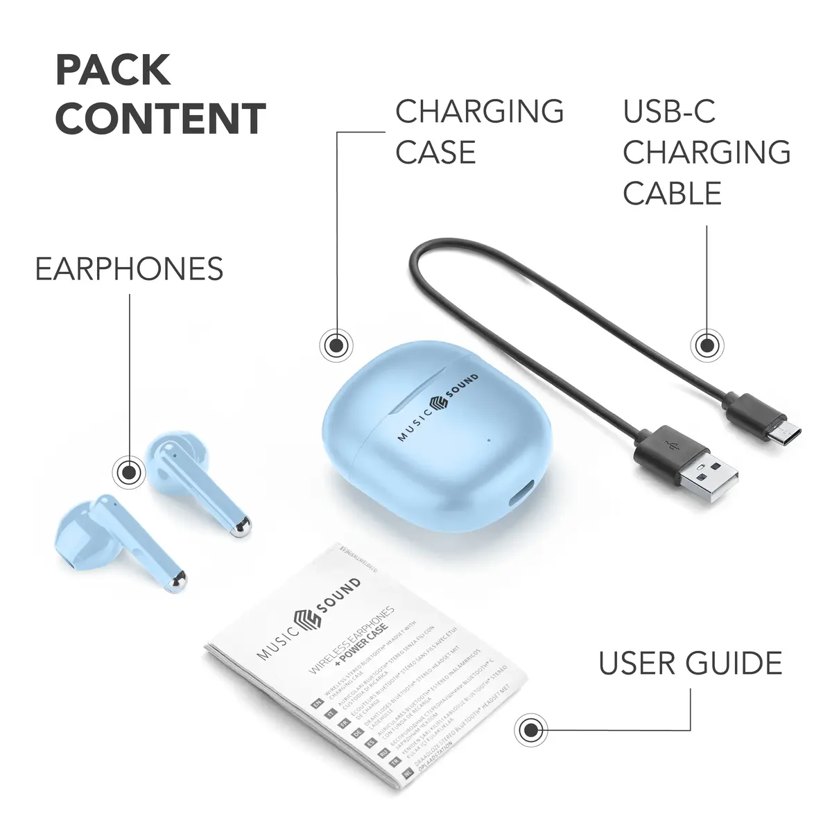 Cellularline Music Sound Breeze TWS Bluetooth austiņas Photo 8