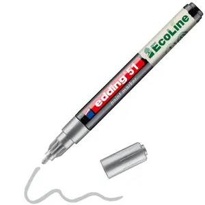 Edding 51 EcoLine Paint Marker, Silver, 1 mm