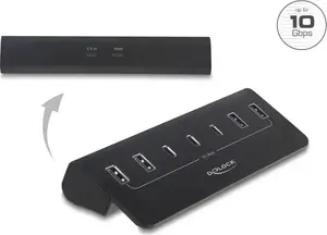 USB-концентратор Delock 64283 10 Гбит/с с 3 портами USB Type-C и 4 портами USB Type-A