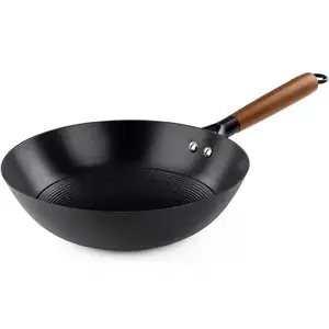 LUIGI FERRERO Tika FR-2855WH viegla čuguna vok panna 28 cm