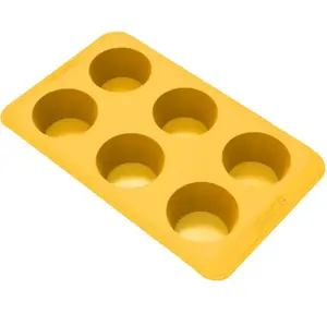 Luigi Ferrero Prima Vanilla FR-1874P Muffin Baking Mould, 6-Piece Set