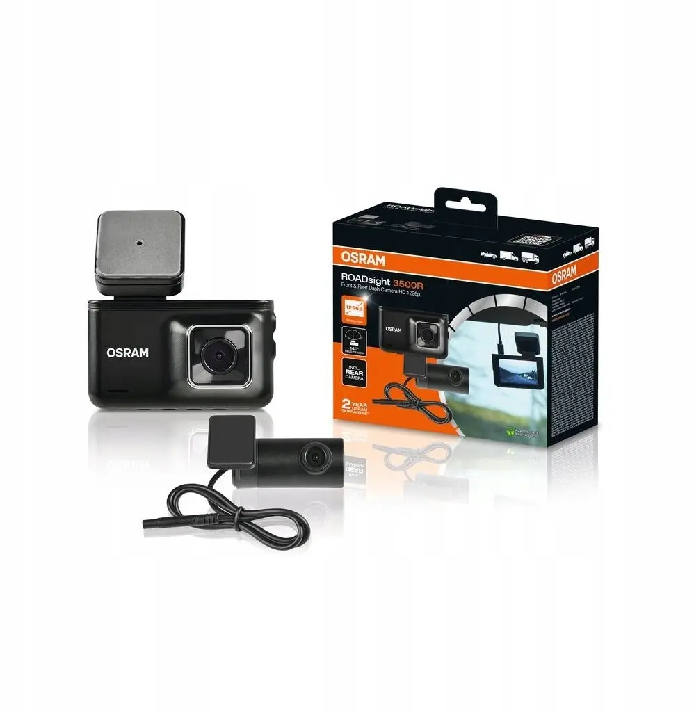 Osram Roadsight 3500 priekšējās un aizmugurējās
