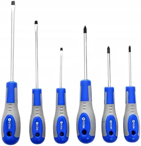 Silver 10879 Screwdriver Set, 6 Pieces