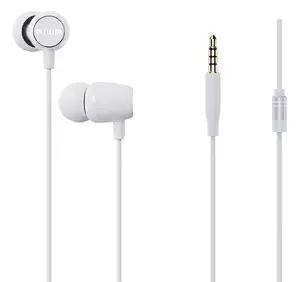 Aiwa ESTM-20WT Wired In-Ear Headphones with Microphone, White