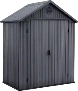 Curver Darwin 6x4 dārza instrumentu mājiņa, pelēka
