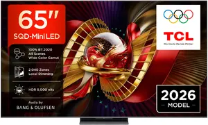 Телевизор TCL 65C8L 65 дюймов 4K Ultra HD Smart TV, SQD-Mini LED, Google TV