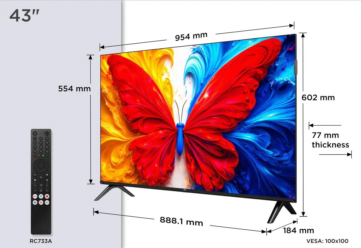 Телевизор TCL 40S5L 40 дюймов Full HD Smart TV Photo 4