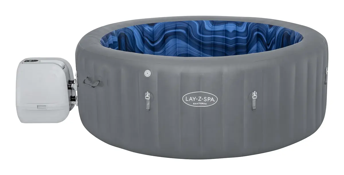 Надувной спа-бассейн Bestway Lay-Z-Spa Santorini HydroJet Pro Photo 4