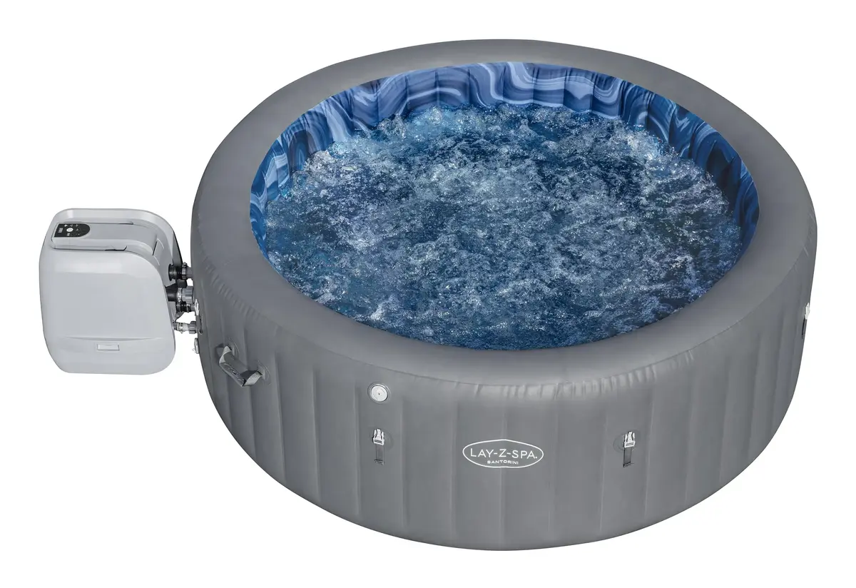 Надувной спа-бассейн Bestway Lay-Z-Spa Santorini HydroJet Pro Photo 5