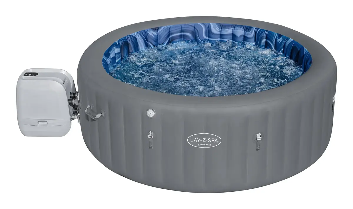 Надувной спа-бассейн Bestway Lay-Z-Spa Santorini HydroJet Pro Photo 6