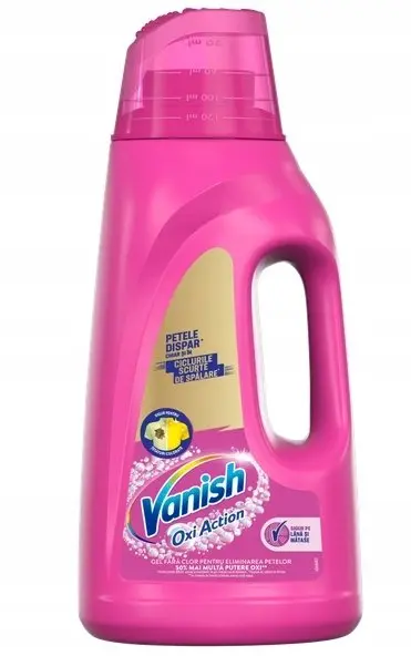 Vanish Oxi Action šķidrais traipu tīrītājs