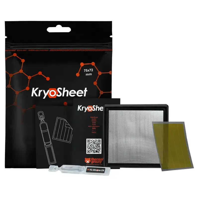 Термопрокладка Thermal Grizzly Kryosheet 75 x 72 мм Photo 5