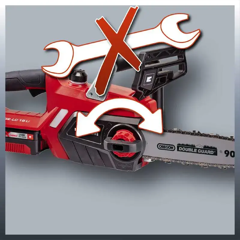Einhell GE-LC 18 Li Kit Cordless Chainsaw Photo 9